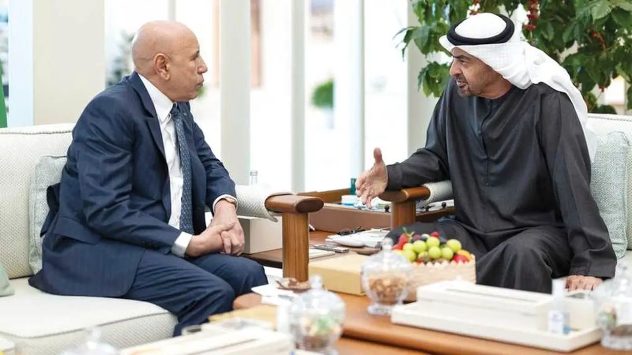 رئيس الدولة والرئيس الموريتاني يناقشان آليات تعزيز التعاون المشترك والتطورات الإقليمية الراهنة